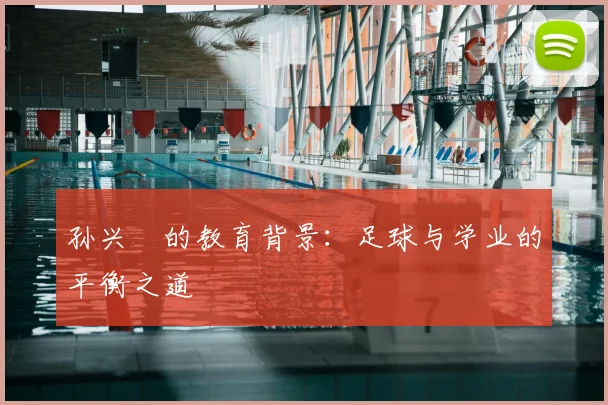 孙兴慜的教育背景:足球与学业的平衡之道